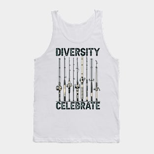 Celebrate Diversity Fishing Tank Top